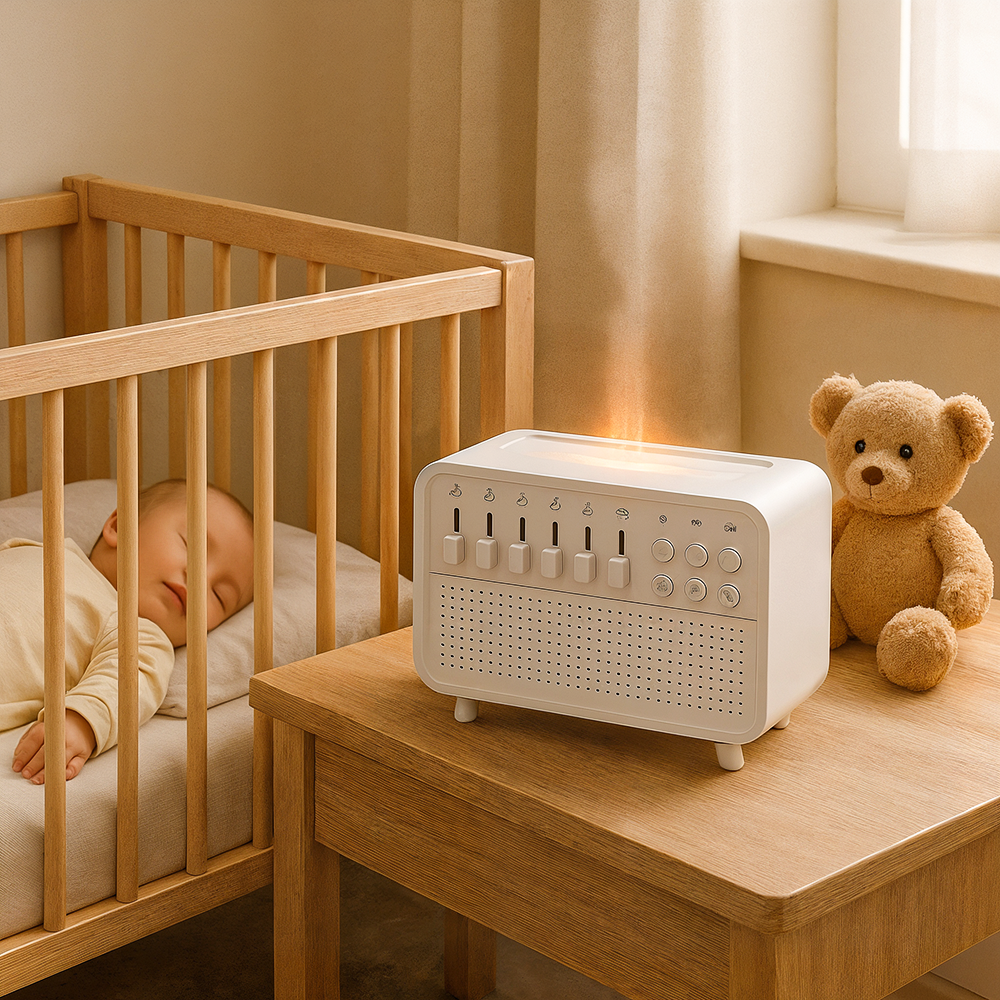 רמקול רעשים לבנים לשינה עמוקה