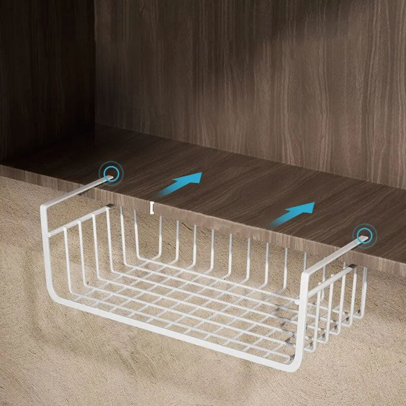 סל אחסון נתלה על כל מדף