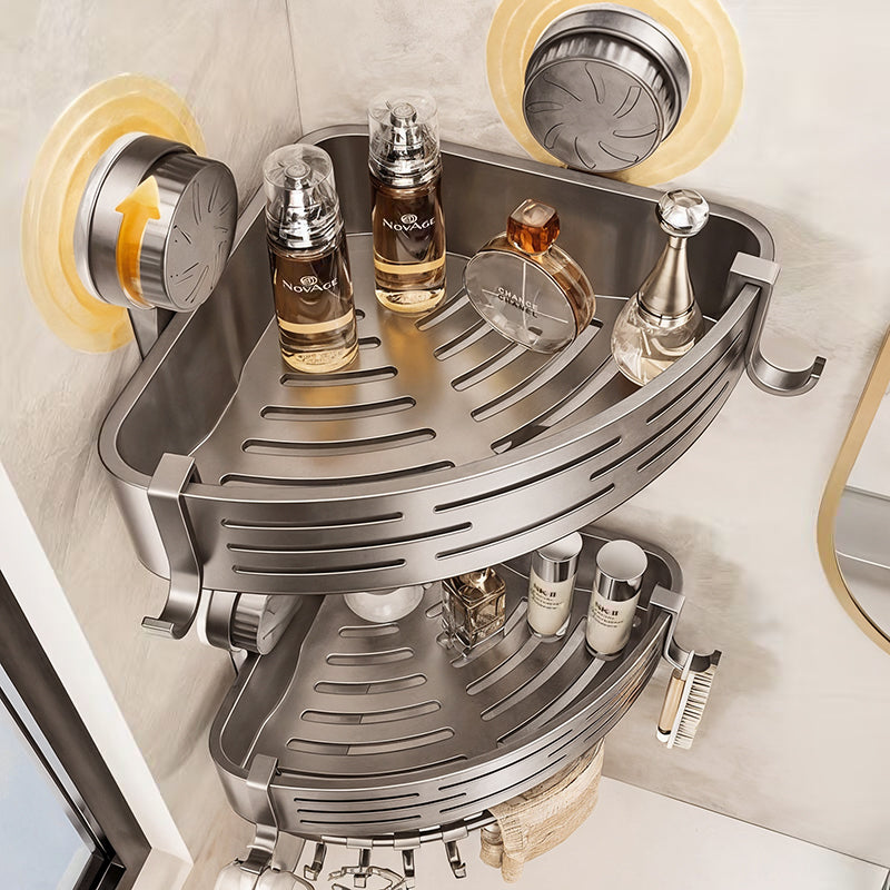 מדף אמבטיה חכם ללא קידוח