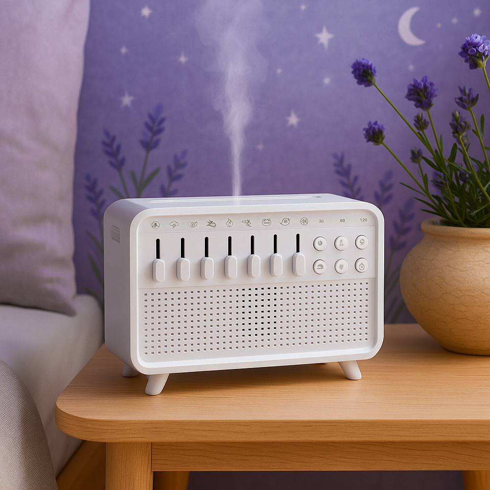 רמקול רעשים לבנים לשינה עמוקה