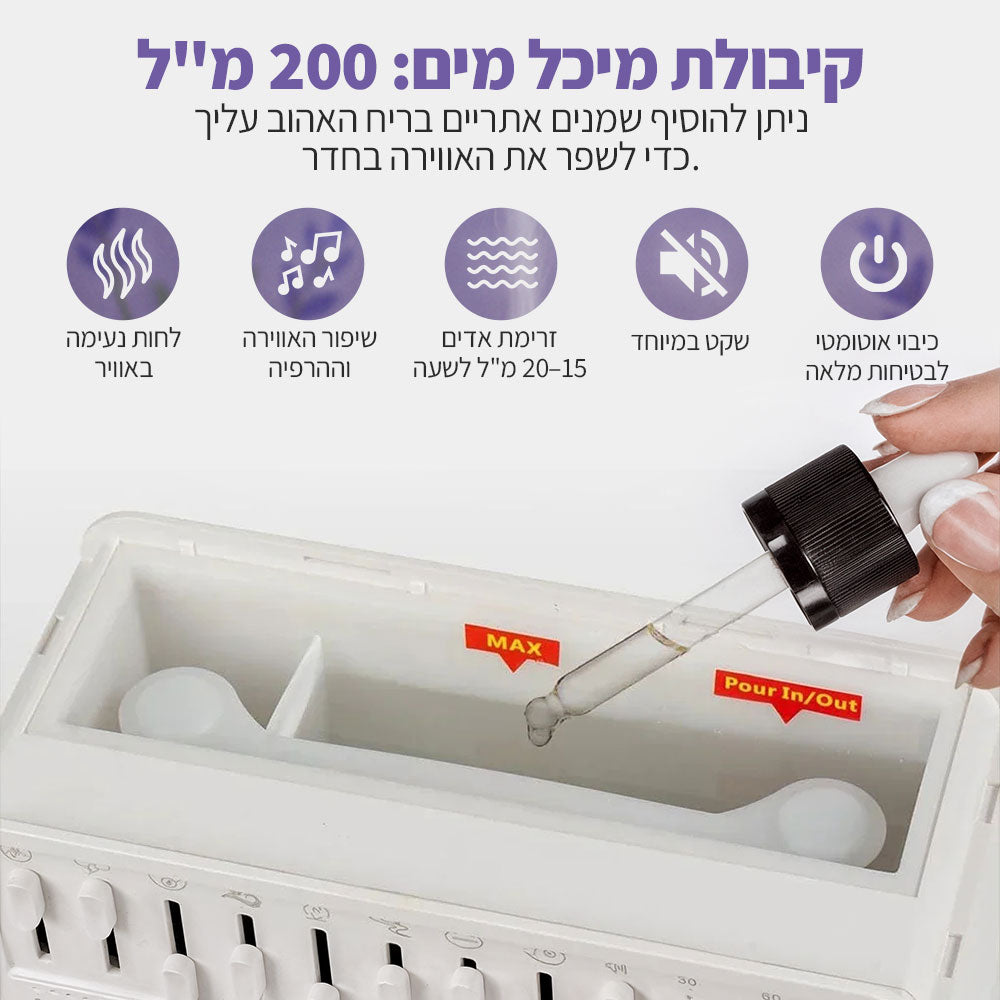 רמקול רעשים לבנים לשינה עמוקה