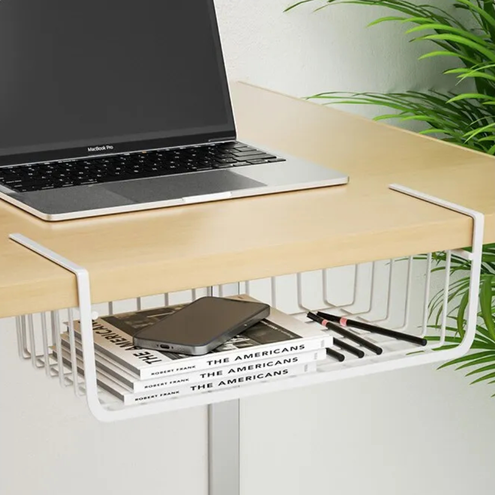 סל אחסון נתלה על כל מדף